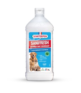 Sanifresh désinfectant odorisant sols et surfaces lavables à Nice