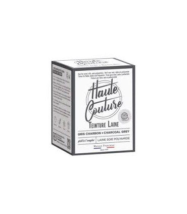 Teinture laine Haute Couture gris charbon 300g