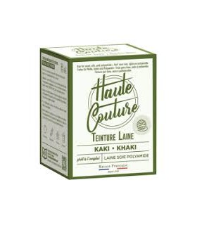 Teinture laine Haute Couture kaki 300g