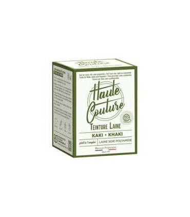 Teinture laine Haute Couture kaki 300g