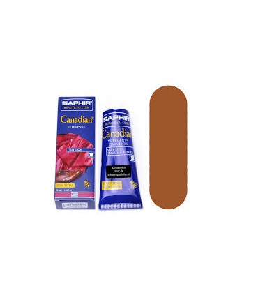 Cirage crème reconstituante canadian saphir tube 75ml fauve