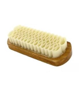 Brosse en crêpe pour daim, nubuck et cuirs