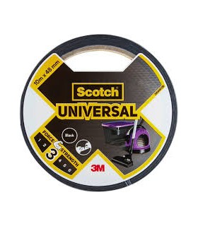 Adhésif toilé 3M noir 10mx48mm