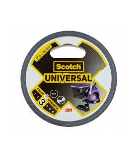 Adhésif toilé 3M noir 25mx48mm