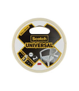 Adhésif toilé 3M blanc 25mx48mm