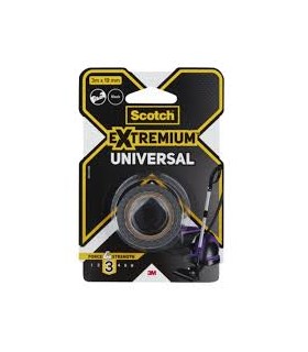 Adhésif toilé 3M noir 3mx19mm