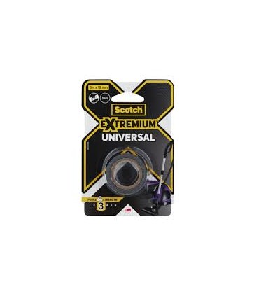 Adhésif toilé 3M noir 3mx19mm