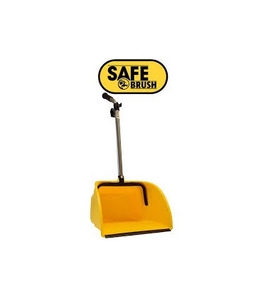 Pelle jaune manche droit gros déchets