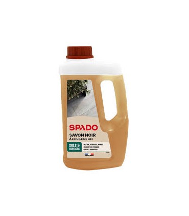 Savon noir à l’huile de lin 1L Spado