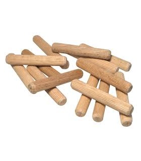 Tourillons bois 6x30mm x100