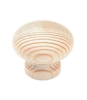 Bouton bois pin pour meuble 40mm x2