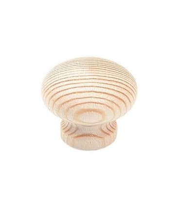 Bouton bois pin pour meuble 40mm x2