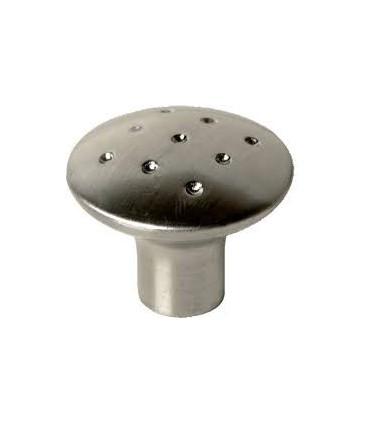 Bouton golf nickelé pour meuble 32mm