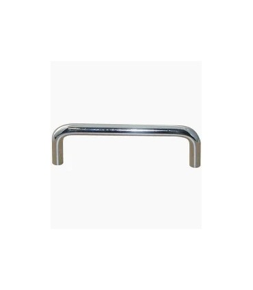 Poignée zamac acier chromé d.8mm entraxe 64mm