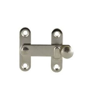 Fermeture à fléau acier nickelé 54x44mm