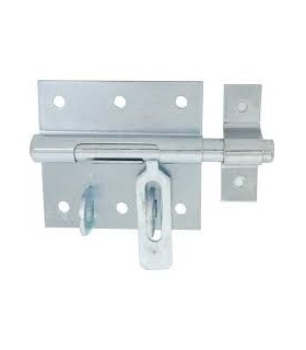 Verrou de box target 70x55mm acier