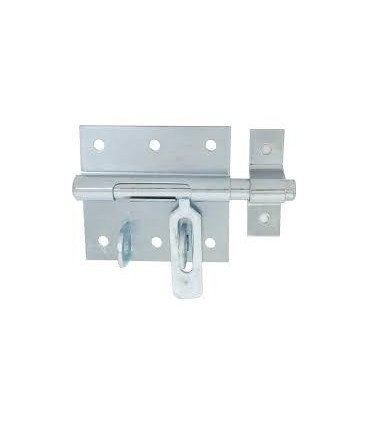 Verrou de box target 70x55mm acier