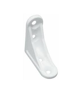 Equerre systemtac plastique blanc 24x24x16 x4