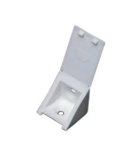 Tacker plastique blanc 2 trous 24x25x25 6kg x4