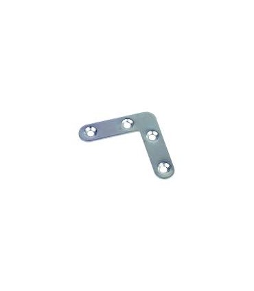 Equerre de cadre acier 70mm x4