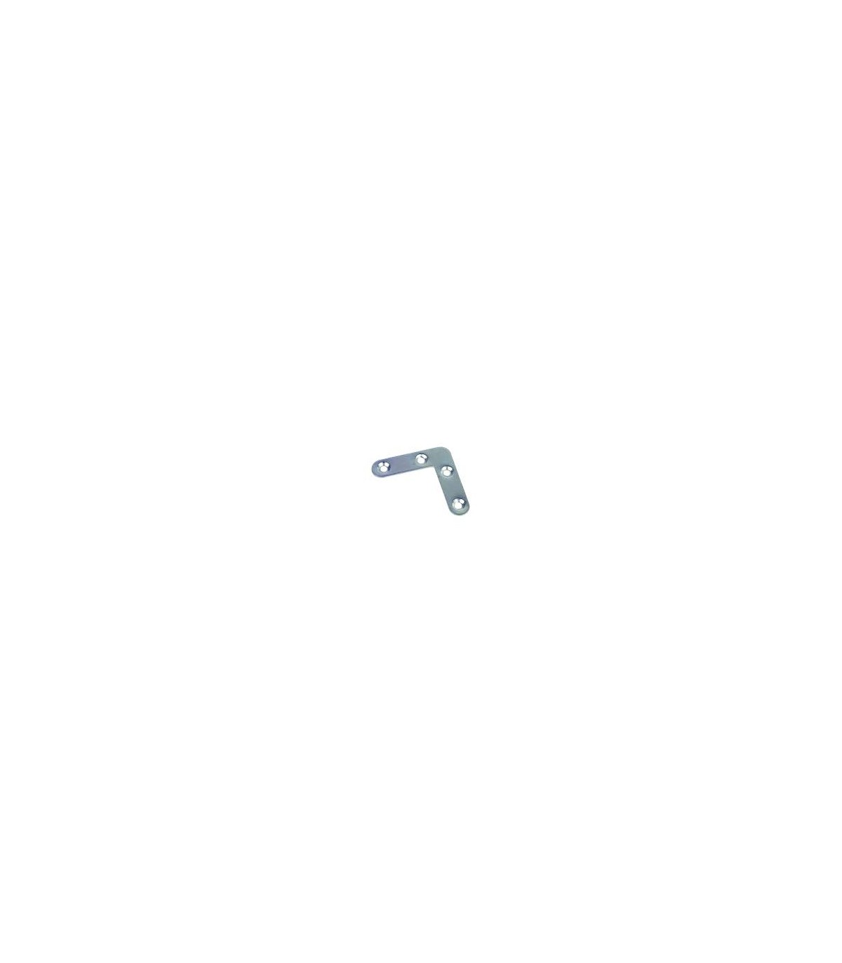 Equerre de cadre acier 100mm x4