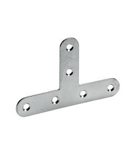 Equerre de cadre en T acier 80x40mm x4