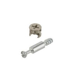 Ferrure d'assemblage acier 15mm x2