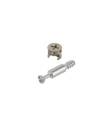 Ferrure d'assemblage acier 15mm x2
