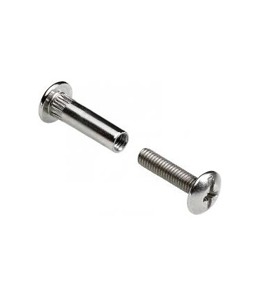 Vis de liaison nickelé 6x25mm 41-51 x4