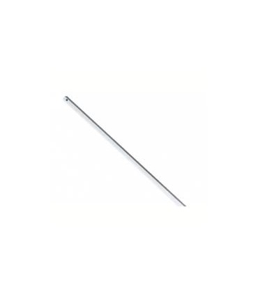 Tringle ronde blanche seule d.12 l.1m pour manivelle de volet
