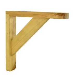 Console sans talon bois bouleau 190x175mm