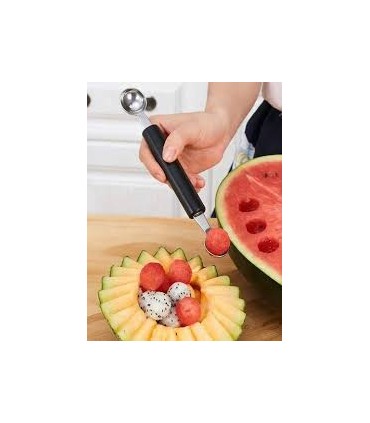 Cuillère à melon double d.22/25mm
