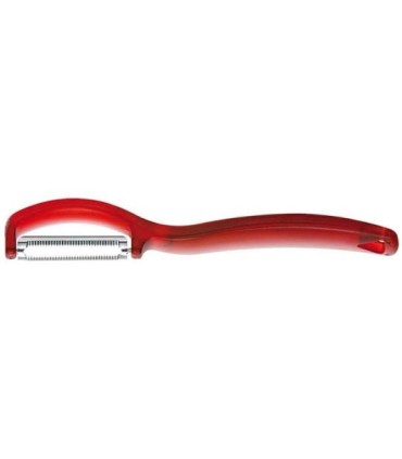 Eplucheur rouge à lame dentée