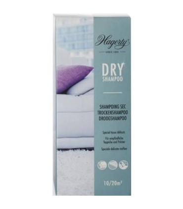 Shampoing sec tissus délicats 500g Hagerty