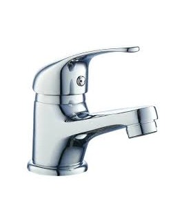Robinet mitigeur lavabo avec vidage chrome Siesta
