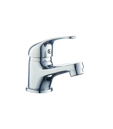 Robinet mitigeur lavabo avec vidage chrome Siesta