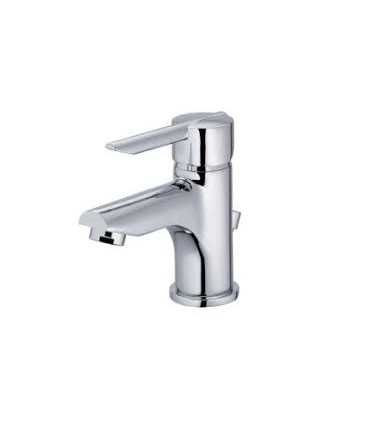 Robinet mitigeur lavabo avec vidage chrome Alto