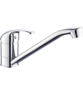Robinet mitigeur évier chrome Pola