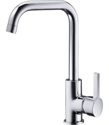 Robinet mitigeur évier haut chrome Colorado
