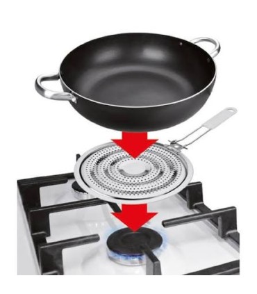 Diffuseur métal pour cuisinière à gaz