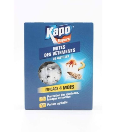 Antimites pastilles x20 Kapo