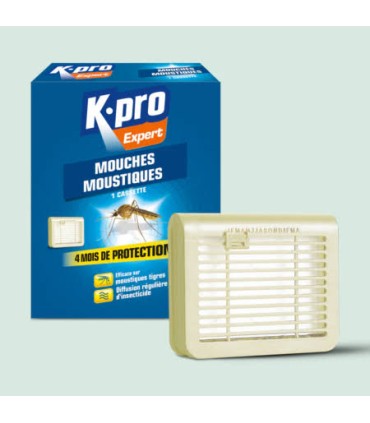 Cassette anti moustiques et mouches Kapo
