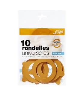 Rondelle universelle d.70mm Le Parfait x10