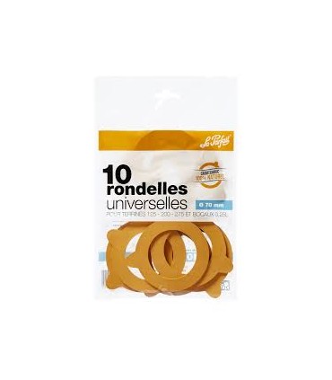 Rondelle universelle d.70mm Le Parfait x10