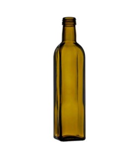 Bouteille carrée vert Marasca 1L