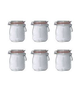 Bocal super Le Parfait 500ml x6
