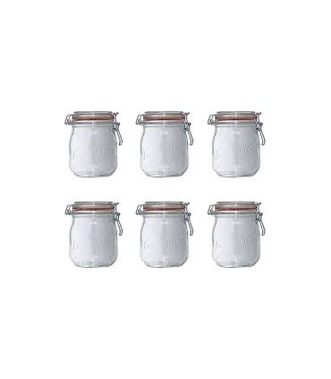 Bocal super Le Parfait 500ml x6