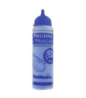 Poudre à tracer bleue biberon Outibat