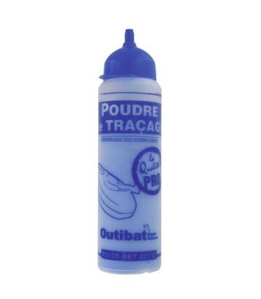 Poudre à tracer bleue biberon Outibat
