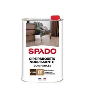 Cire parquet chêne fonce 1L Spado